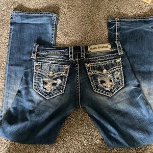 Straight boot cut Rock Revival Fay jeans